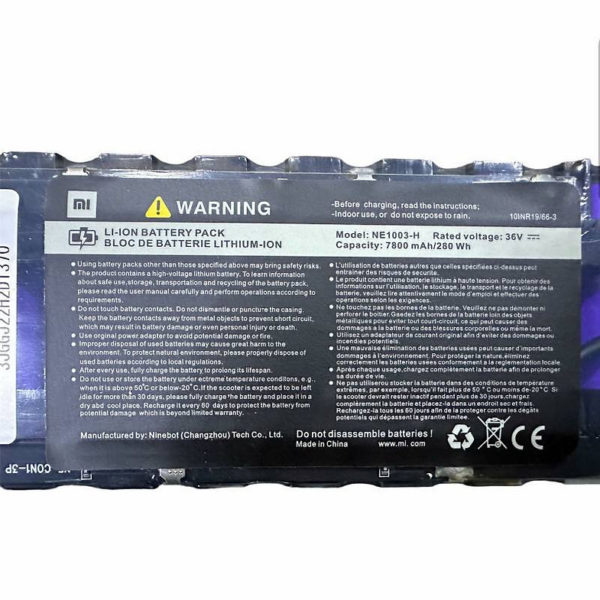 Original Battery 7.8 Ah (Xiaomi Mi) for e-scooter