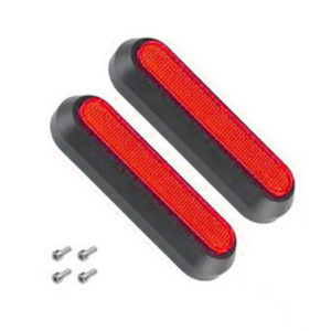Rear axle caps with red reflectors (Xiaomi Mi) for e-scooter